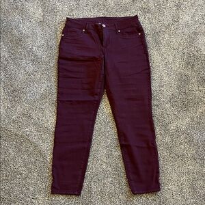 Maurice’s Women's Dark Purple skinny Jeans